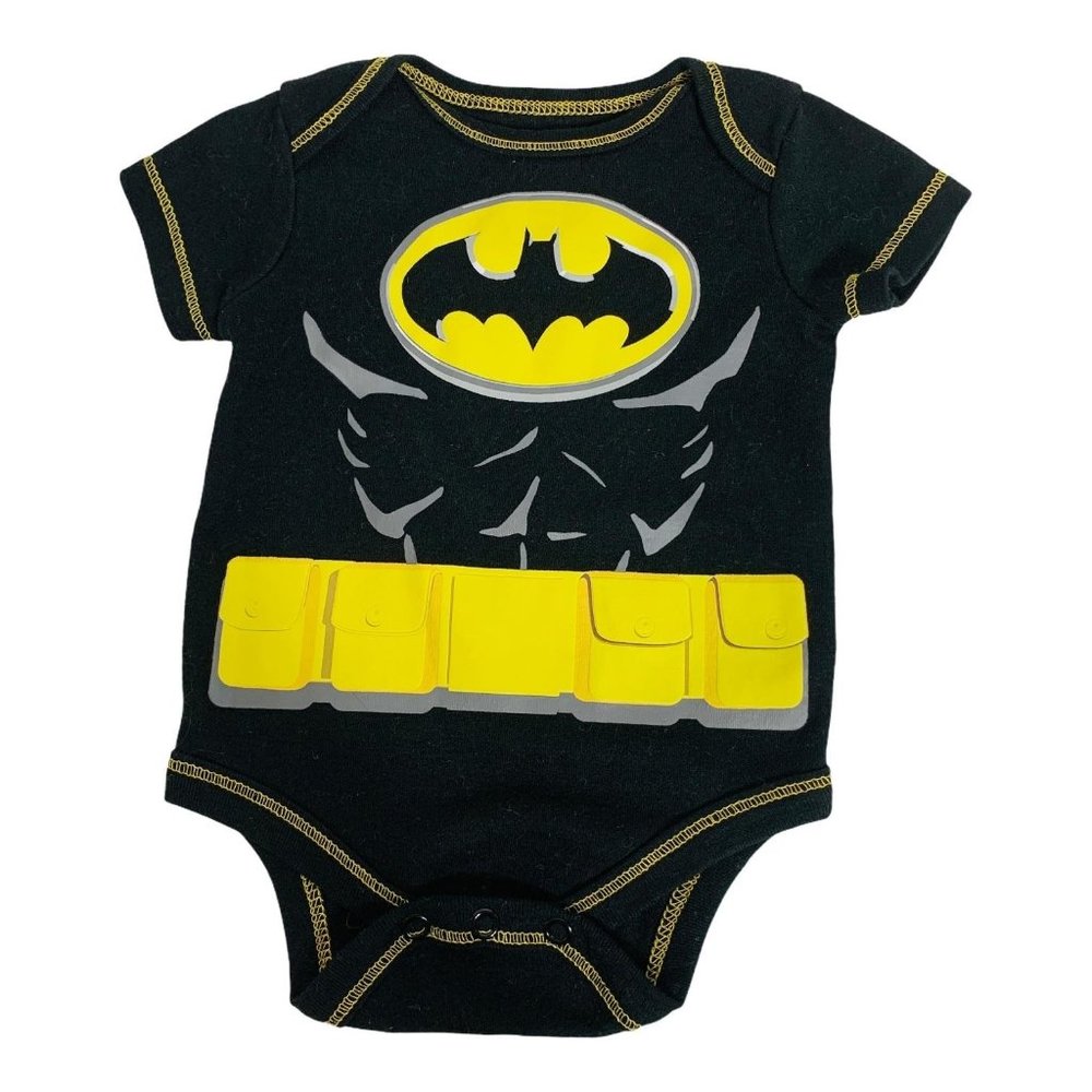 Batman Newborn One Piece with Snaps